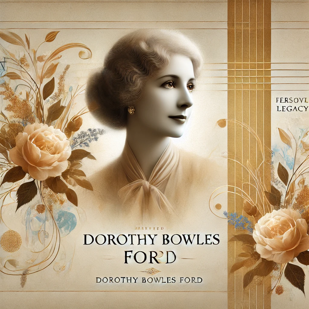 Dorothy Bowles Ford: Life, Family, and Legacy