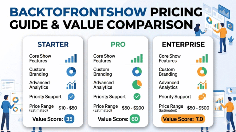 Backtofrontshow Pricing: What the Platform Offers
