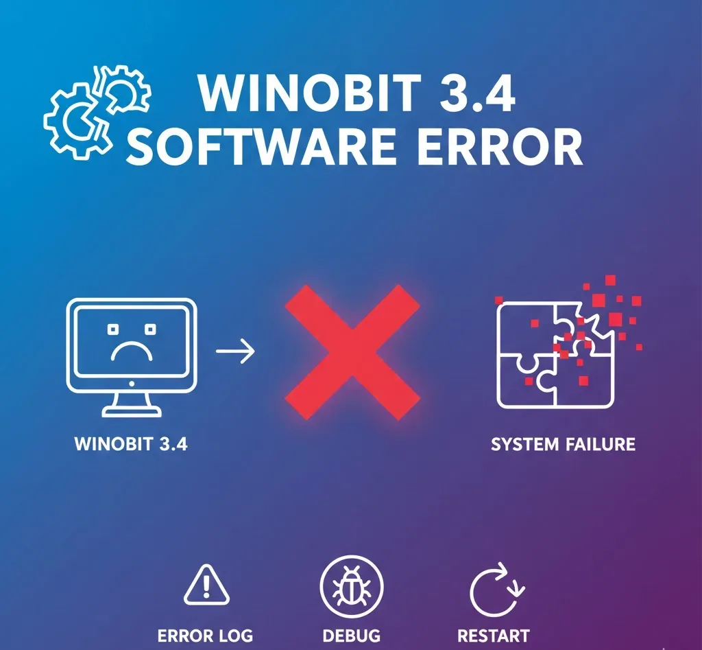 Winobit3.4 Software Error: Causes, Fixes, and What Users Should Know